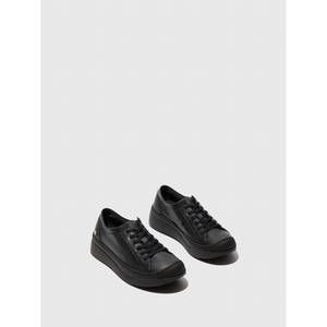 NEW SOFTINOS women's lace-up sneaker in navy